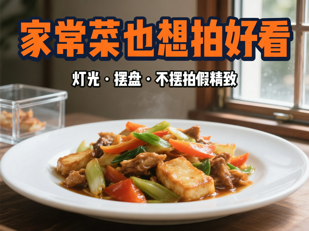 家常菜也想拍好看