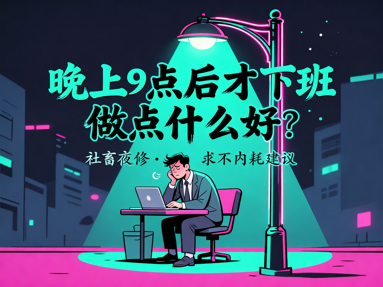晚上9点后才下班做点什么好?